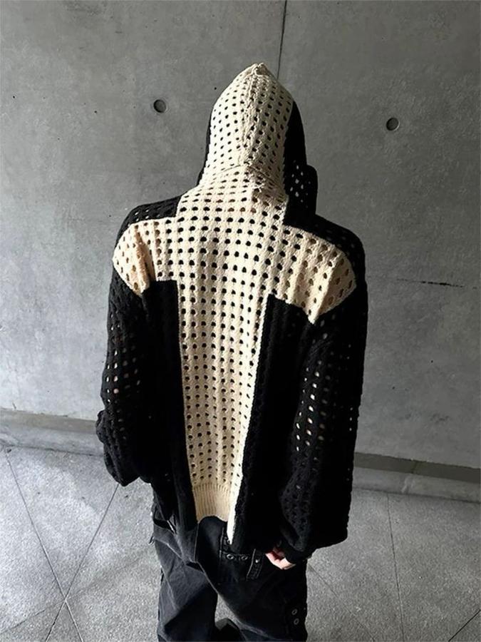 Breathable Hollow Out Hoodie