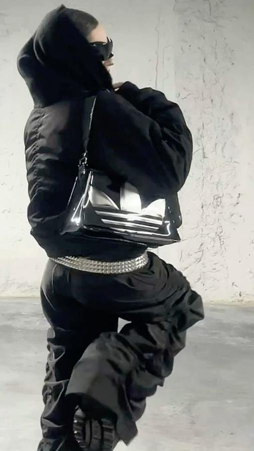 Gathered Drawsting Wide Leg Cargo pants