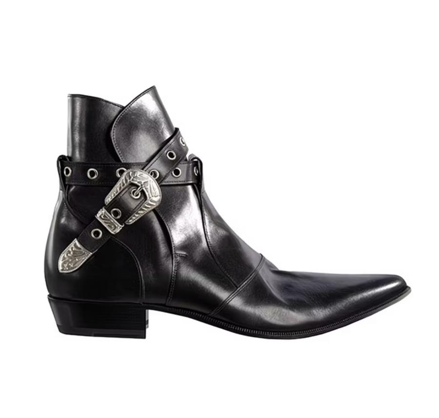 Santimon ankle harness boots