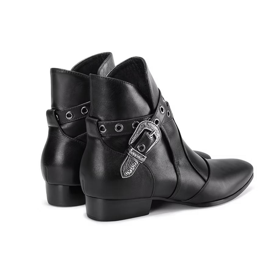 Santimon ankle harness boots