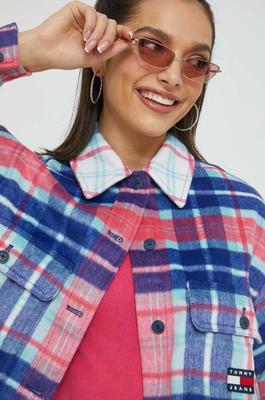 Tommy Hilfiger Tartan Cropped Jacket