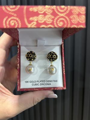 18ct Gold Plated Earring