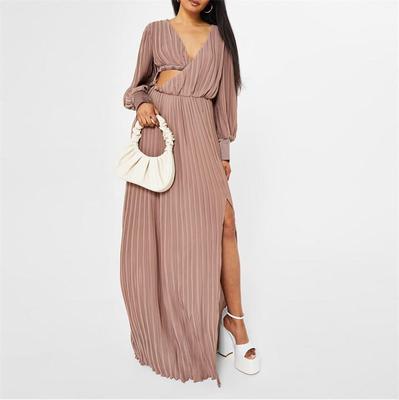 Missguided Taupe Dress