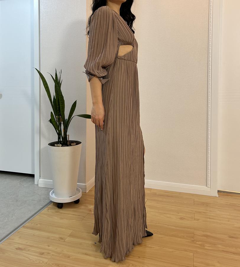 Missguided Taupe Dress