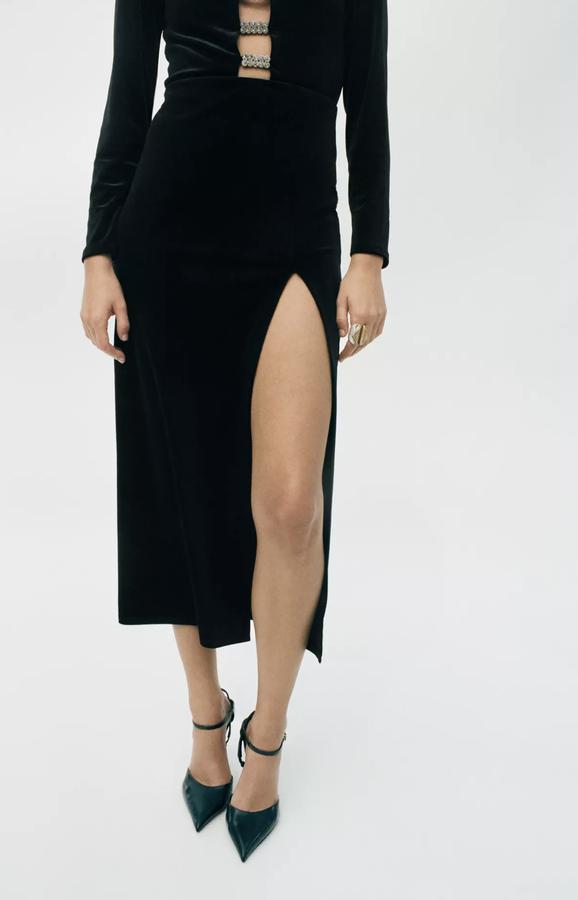 Velvet Dress in Black