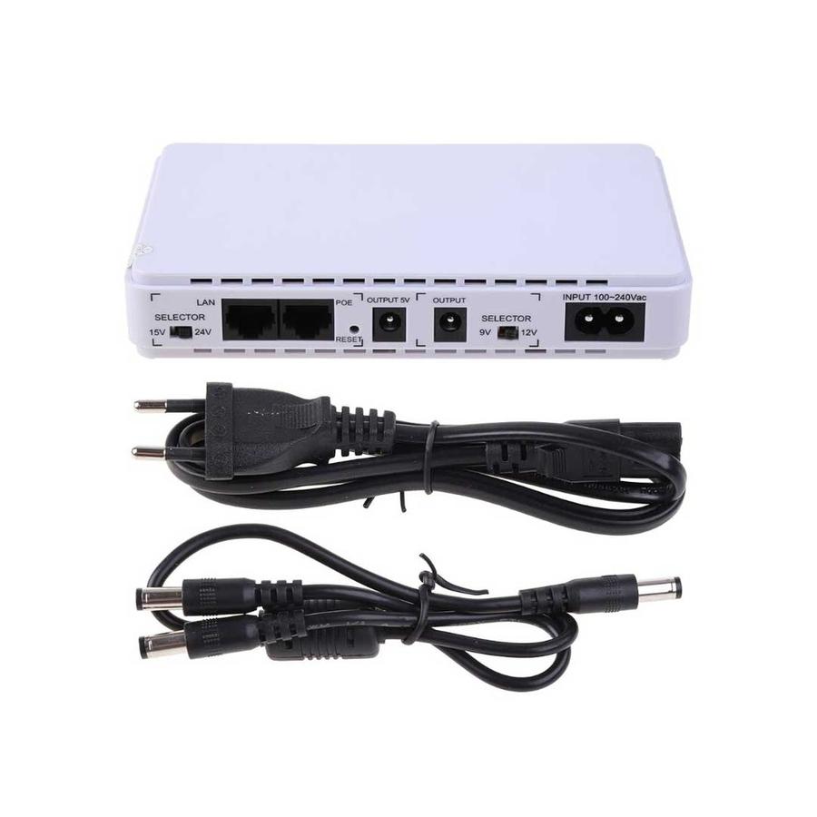зөөврийн жижиг UPS POE DC Wifi 8800mAh батерейтэй адаптер