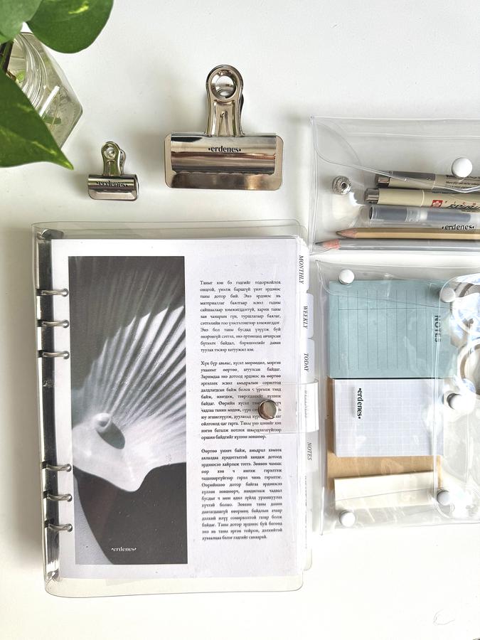 erdenes planner a5 6 ring