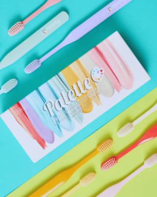 Oradense Palette Toothbrush 10p. - Pastel / Шүдний сойз 10ш пастел өнгө