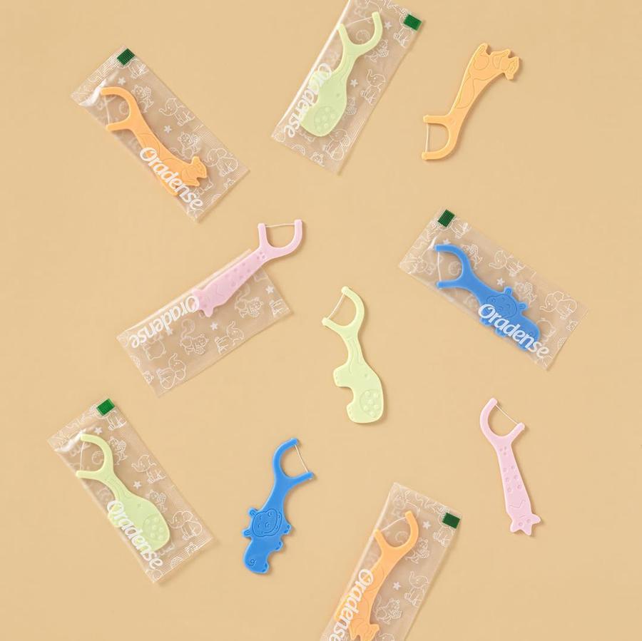 Oradense Dental Floss pick 60pcs / Хүүхдийн шүдний утас