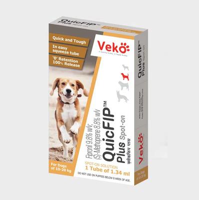 QuicFIP Plus spot-on 10-20кг нохойнд 