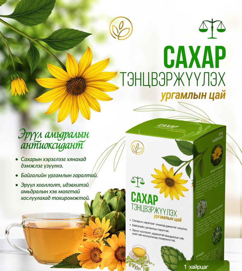 САХАР ТЭНЦВЭРЖҮҮЛЭХ УРГАМЛЫН ЦАЙ