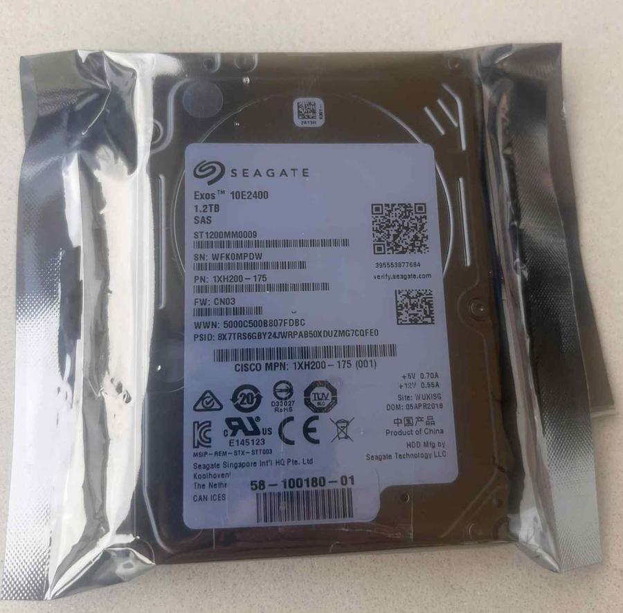 Seagate 1.2TB SAS HDD 12gbps
