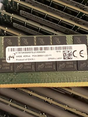 64GB DDR4 2666Mhz LRDIMM Server Ram