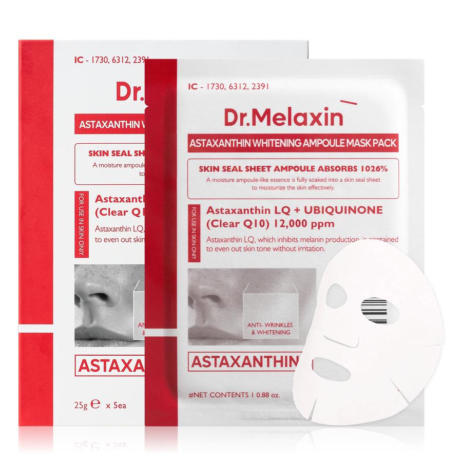 Astaxanthin Whitening Ampoule Mask