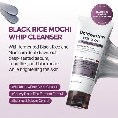 Black Rice Mochi Whip Cleanser