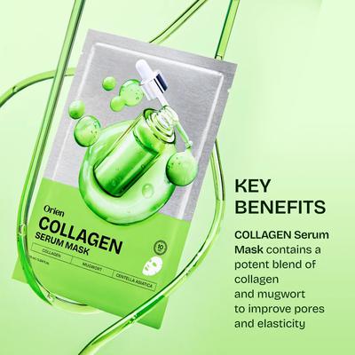Orien Collagen Mugwort Cica Serum Mask