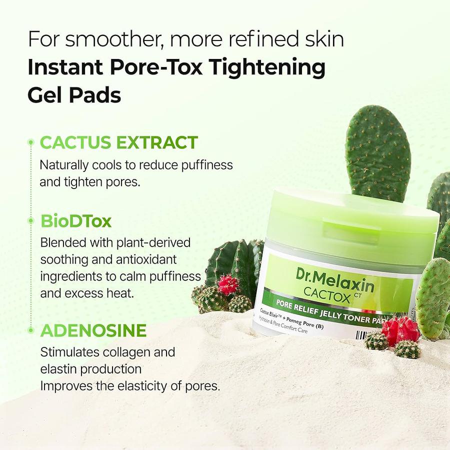 Dr.Melaxin Cactox Jelly Toner Pad