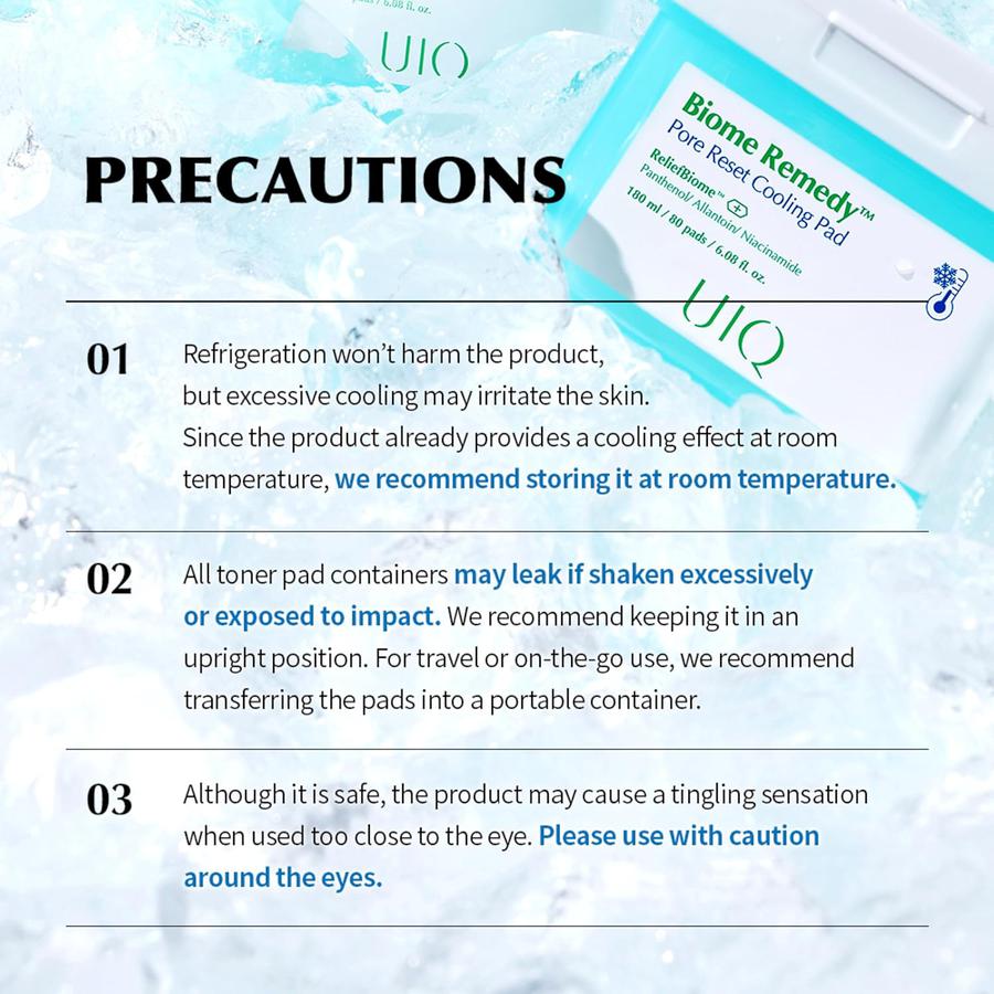 UIQ Pore Reset Cooling Pad