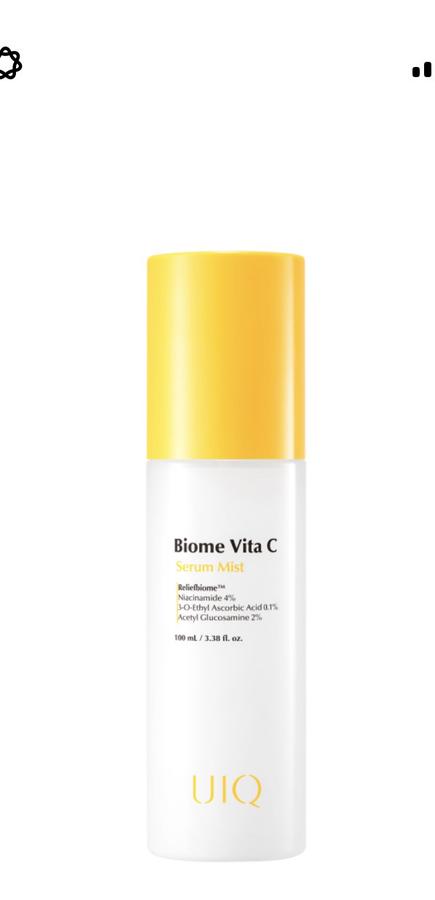UIQ Biome Vita serum mist 100 ml 