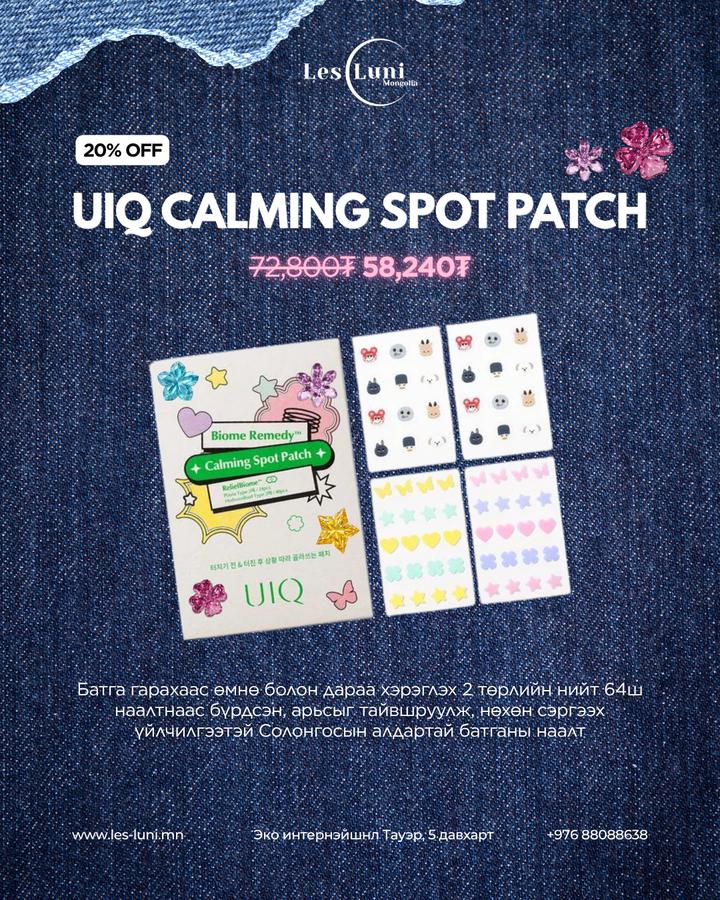 UIQ Biome Remedy Calming Spot Patch Set (folder mirror +96 patch)
