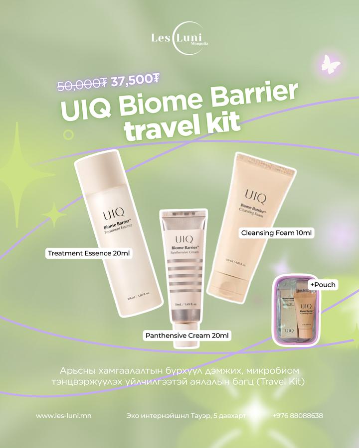 UIQ Biome Barrier travel kit