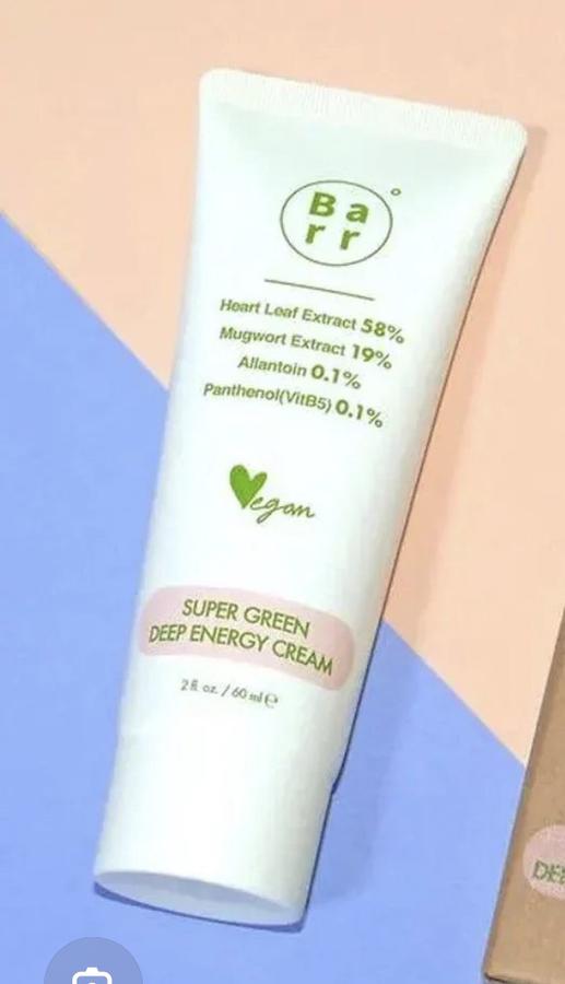 Barr Super Green Deep Energy Cream