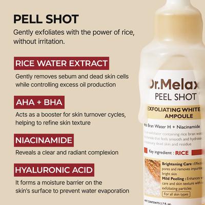 Dr.Melaxin White Rice Peel Shot